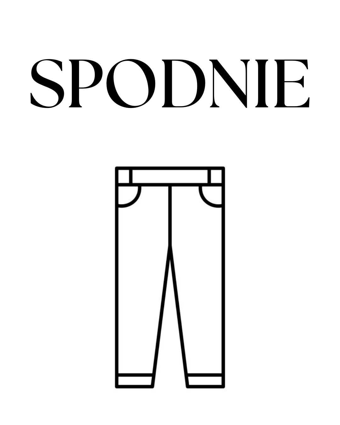 Spodnie