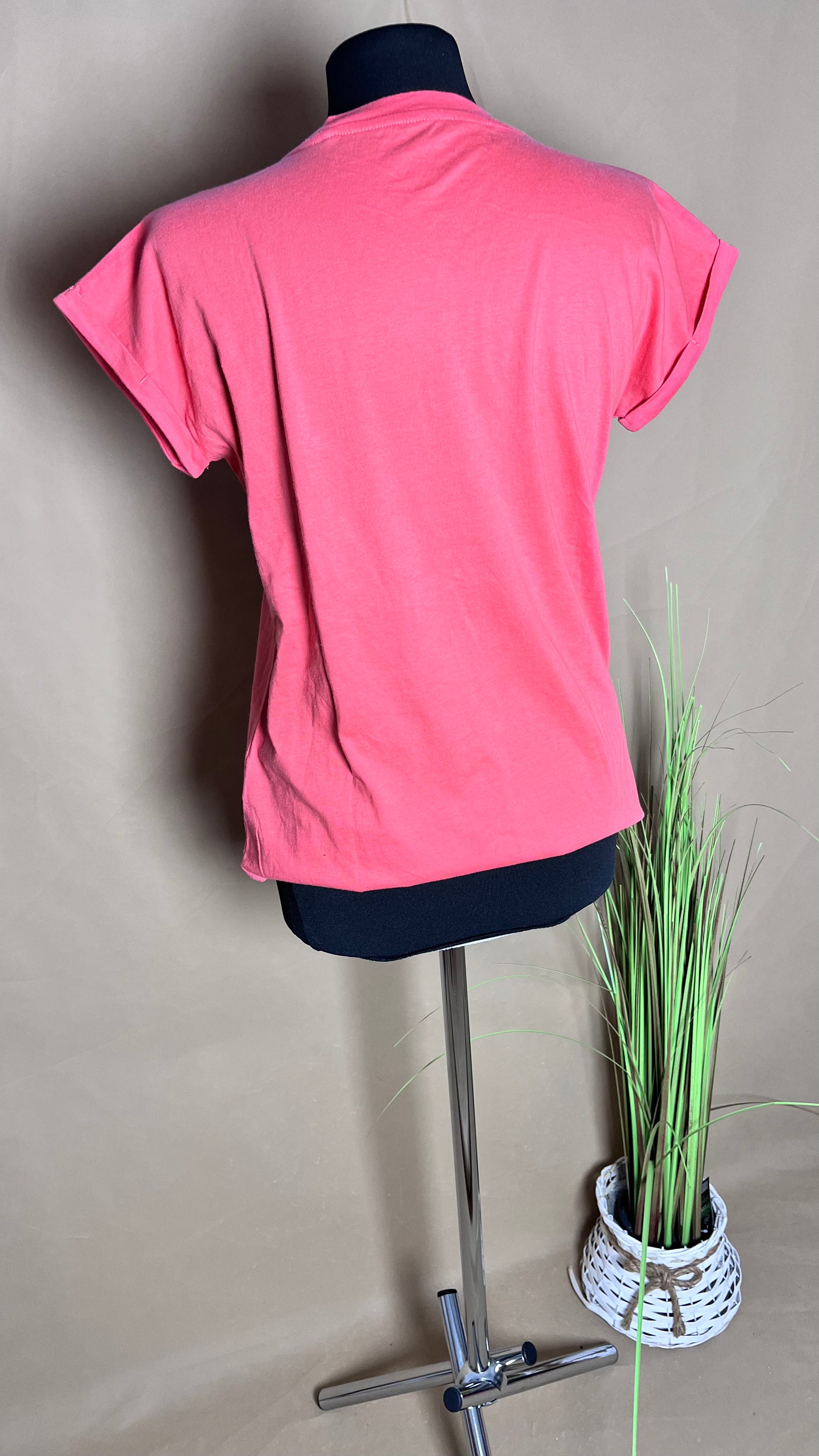 Koszulka koralowa Pepe Jeans