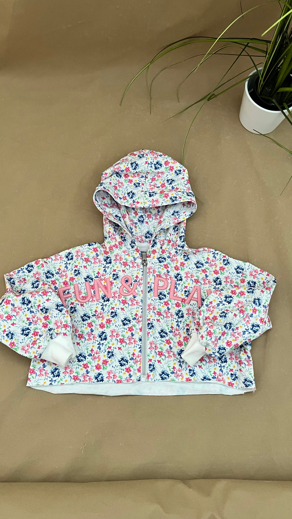 Bluza dziewczęca z kapturem