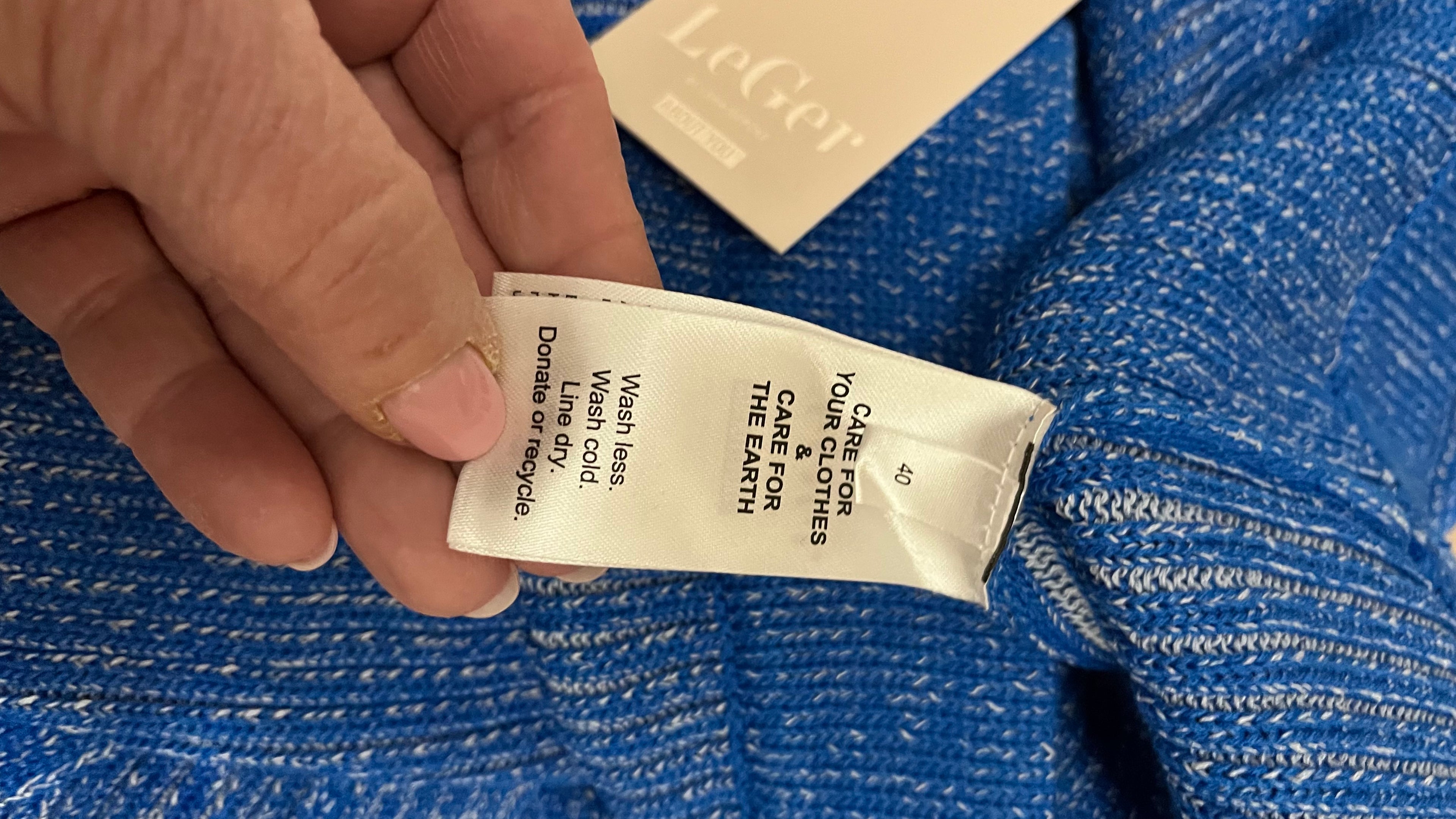 Komplet damski bluzka ze spódnicą LeGer