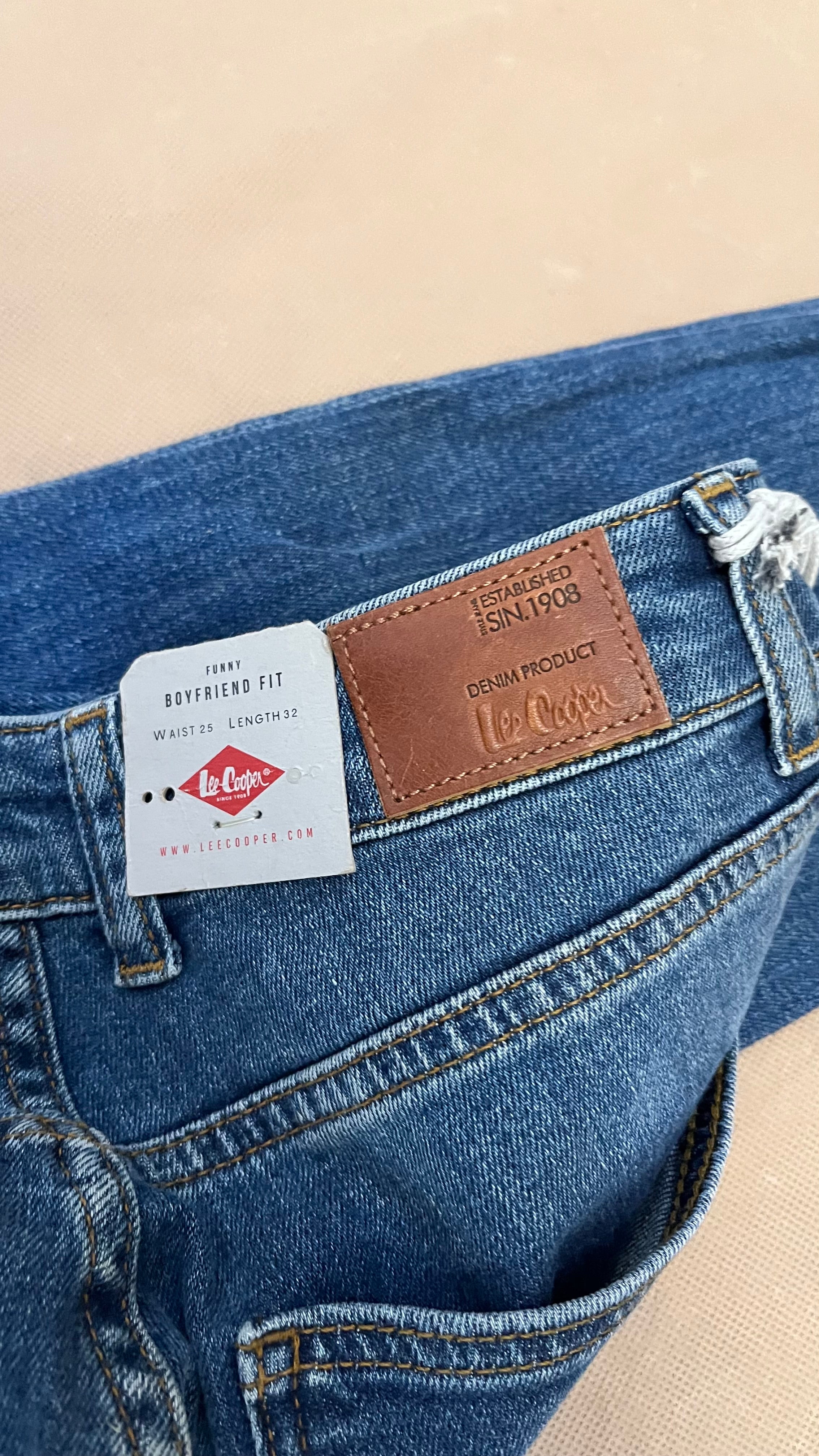 Jeansy niebieskie Lee Cooper